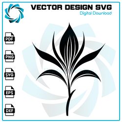 flower svg, bird of paradise flower svg, bird of paradise flower, bird of paradise flower vector, digital files