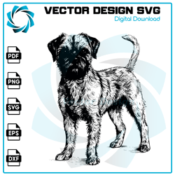 border terrier svg, dog svg, border terrier png, border terrier vector, border terrier, vector, svg, digital files