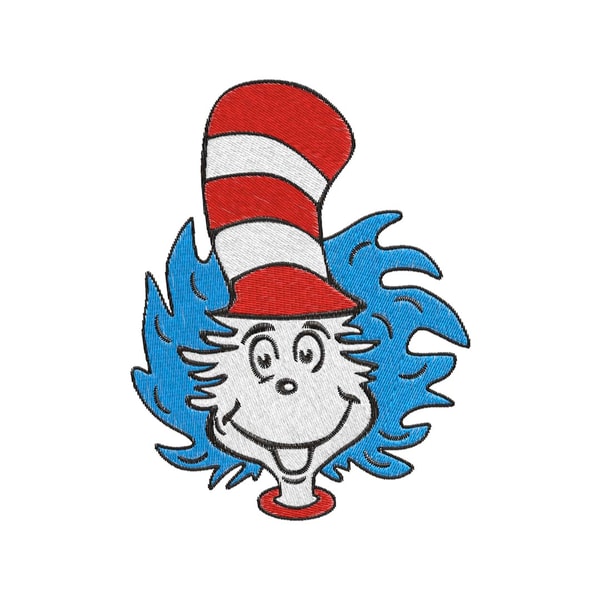 Dr Seuss machine embroidery design,Dr Seuss embroidery desig - Inspire ...