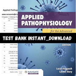 Applied Pathophysiology for the Advanced Practice Nurse 2nd Edition Bu Lucie