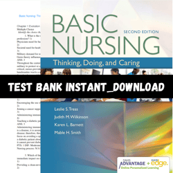 Basic Nursing: Thinking, Doing, and Caring: Thinking, Doing 2nd Edition by Leslie S. Treas