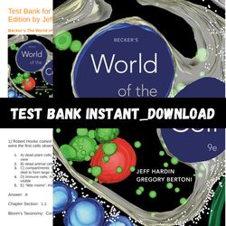 Becker's World of the Cell 9th Edition by Jeff Hardin by Jeff Hardin