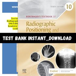Bontragers Textbook of Radiographic Positioning and Related Anatomy 10th Edition