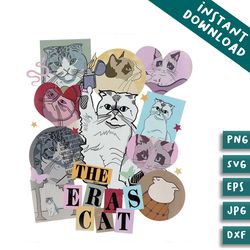 the eras cat version png karma is a cat png silhouette