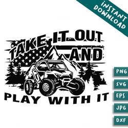 take it out and play with it polaris rzr svg design