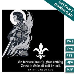saint joan of arc svg saint of france svg