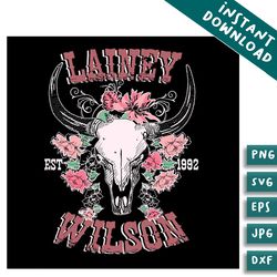 retro lainey wilson bullhead country music svg