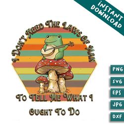 i dont need the laws of man retro country music png