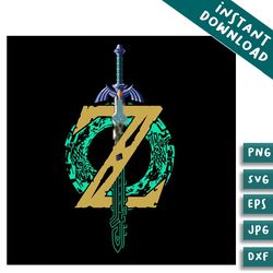 the legend of zelda tears of the kingdom logo svg bundles