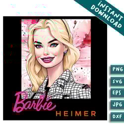 barbie heimer barbenheimer movie 2024 png silhouette