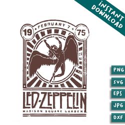 led zeppelin band svg bundles vintage rock band svg bundles