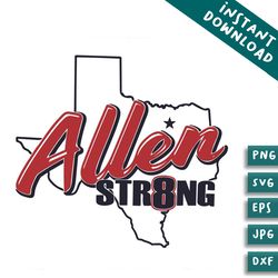 allen strong allen shooting svg bundles