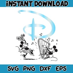 funny dancing mickey and minnie mouse svg