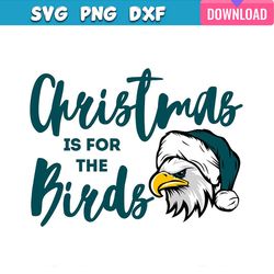 christmas is for the birds eagles svg bundle
