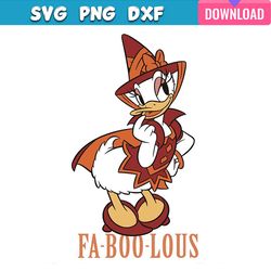 disney daisy duck witch faboolous svg bundle