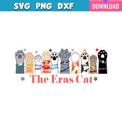 cute cat the eras cat christmas png sublimation