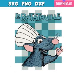funny disney pixar ratatouille remy svg bundle graphic