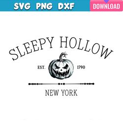 sleepy hollow halloween new york svg bundle