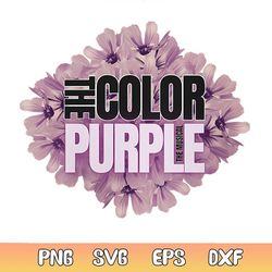 vintage flower the color purple musical 2024 movie png