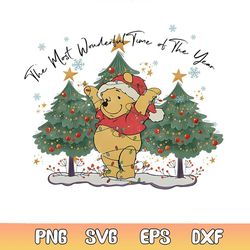 the most wonderful time of the year winnie the pooh png