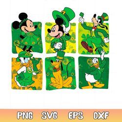 st patrick's day mouse and friends st patricks day disney vacations svg