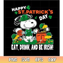 snoopy dog root beer saint patricks day svg