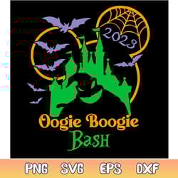 disney halloween 2023 svg oogie boogie bash svg design file
