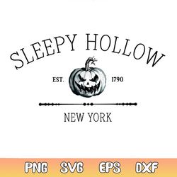 sleepy hollow halloween new york svg file