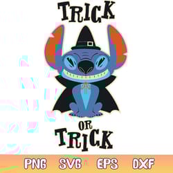 disney lilo and stitch trick or treat svg file