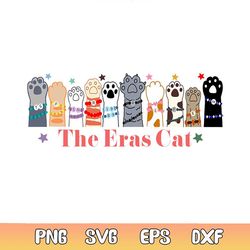 cute cat the eras cat christmas png design