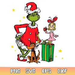 christmas grinch max cindy lou who svg