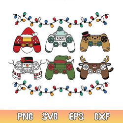 game controller christmas playstations svg