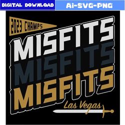 vegas misfits champs stanley cup svg bundle file