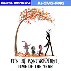 its the most wonderful time of the year horror characters svg bundle
