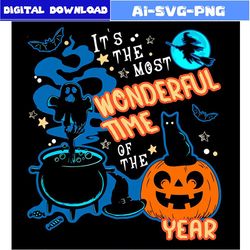 its the most wonderful time of the year black cat svg bundle file