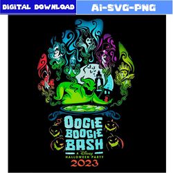 oogie boogie and villains oogie boogie bash 2024 png file