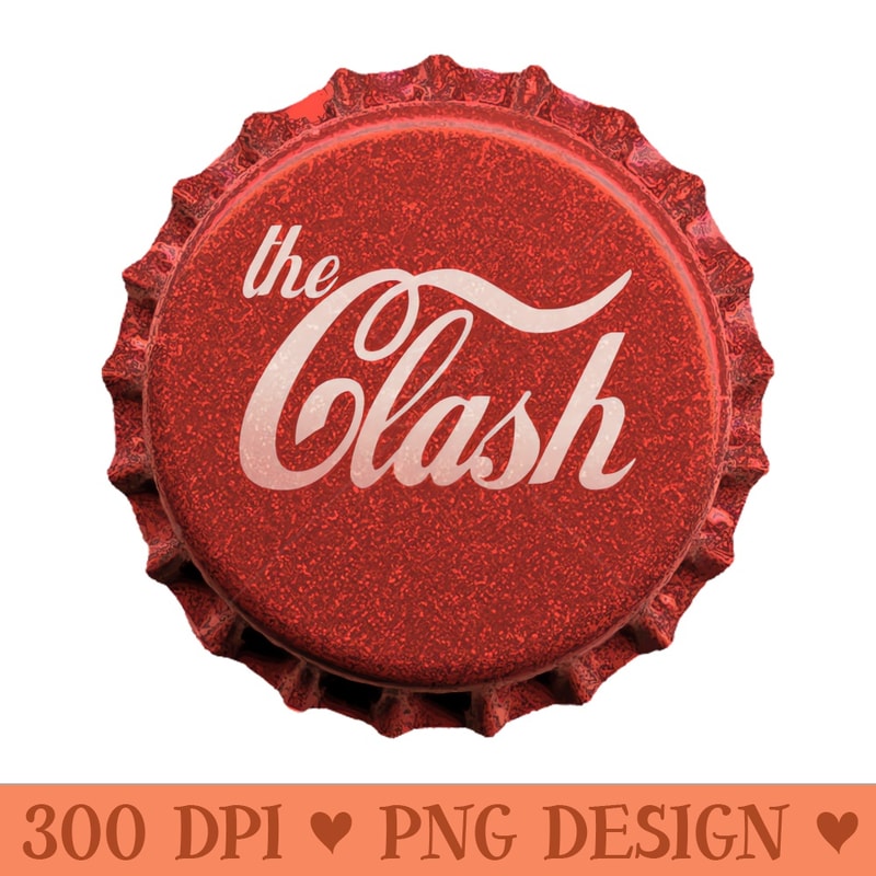 Bottle Cap Clash of Soda Fanmade - Sublimation designs PNG - Immediate download
