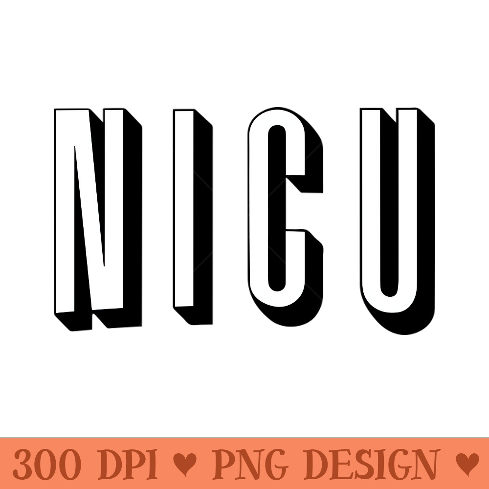 NICU - Sublimation patterns PNG - Instant download