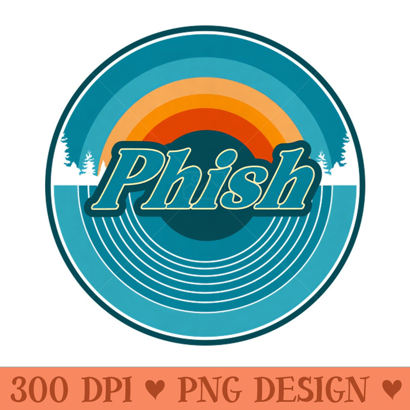 Phish - Printable PNG Graphics - Fast download