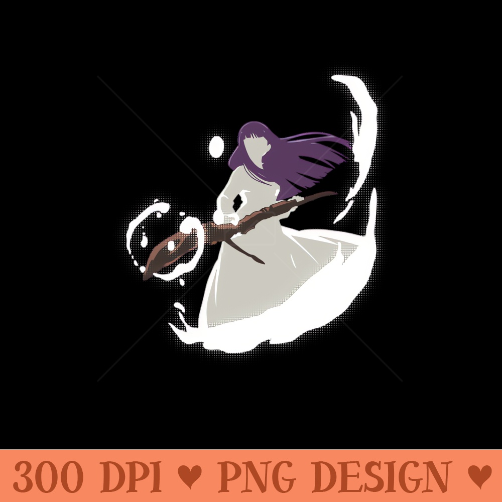 A design featuring Fern the girl character as Frieren the Slayer apprentice unleash zoltraak skill from Sousou no Frieren Frieren Beyond Journeys End or Frieren