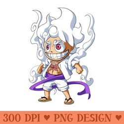 luffy gear 5 - png art files