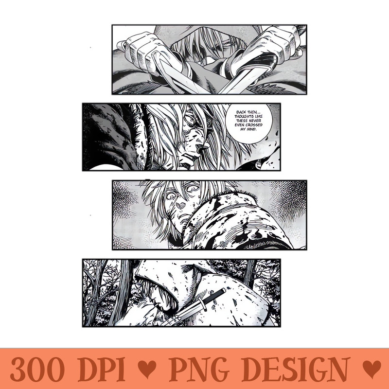 Thorfinn Vinland Saga Vinrando Saga Manga Panel - PNG Download - Quick download