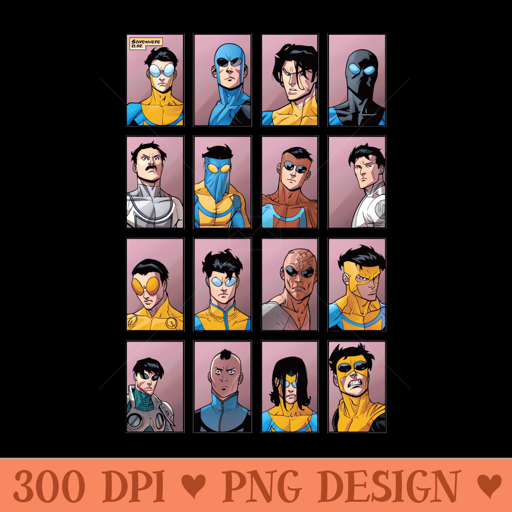 invincible variant - High Resolution PNG Designs - Download right away