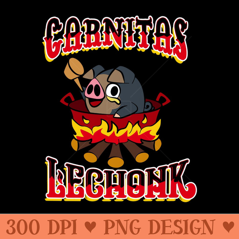 Carnitas - Sublimation artwork PNG download - Instant Download