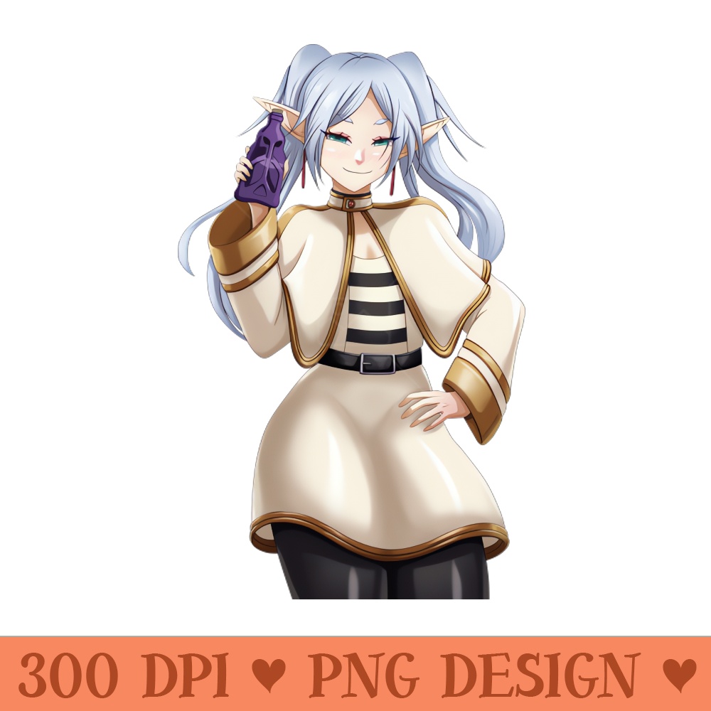 Frieren prestigious design - Sublimation designs PNG - Quick download