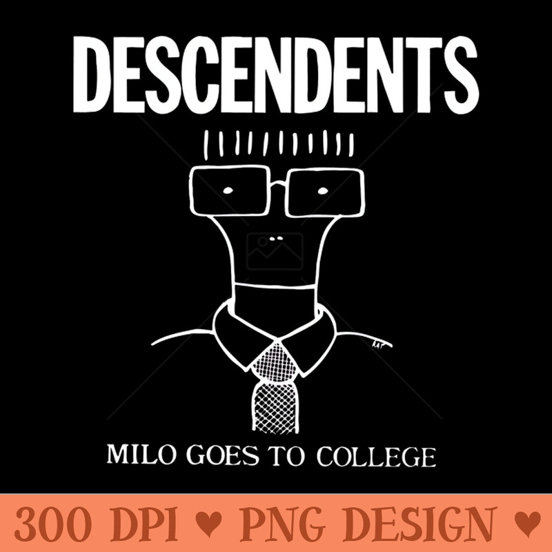 Punk Perfection Descendent Band Ts Wear the Legacy of Melodic Hardcore with Pride - Sublimation graphics PNG - Instant Download