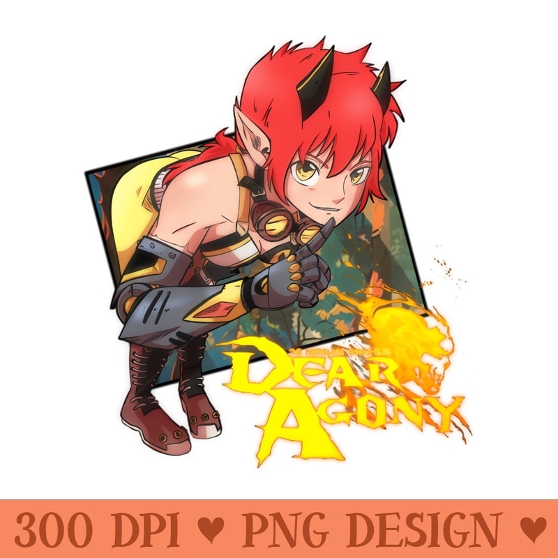 Dear Agony Kira - PNG Templates Download - Download immediately