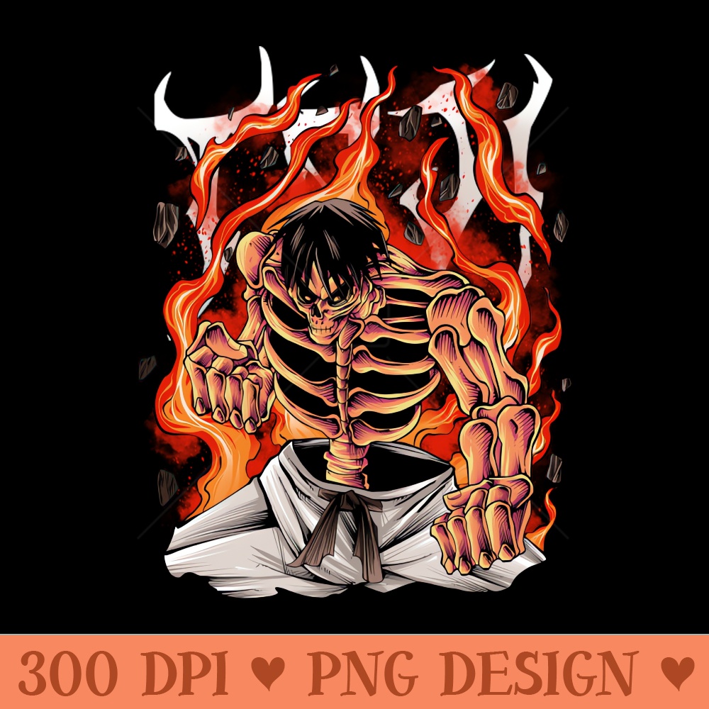 Anime reaper toji - PNG Sublimation - Download right after purchase