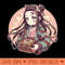 Nezuko With Music Box - PNG Download - Instant Download