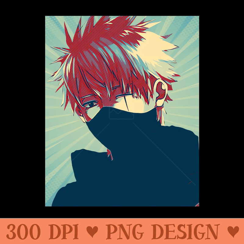 kakashi - Trendy PNG Designs - Instant download